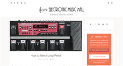 Desktop Screenshot of electronicmusicmall.com